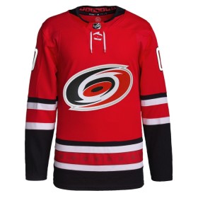Adidas Maillot de Hockey Carolina Hurricanes Personnaliser 2023-24 Rouge Troisième Authentic - Homme